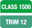 CLASS 1500 - TRIM 12