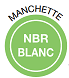 NBR blanc