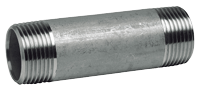 Raccords inox tube PN20 Mamelon tube L100